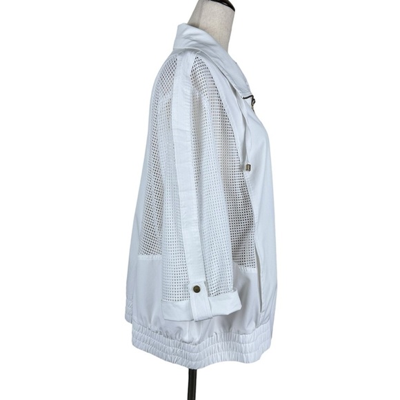 Zengery by Chicos White Light Weight Jacket - Picture 2 of 12